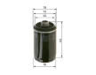Olejový filtr Bosch F026407080