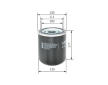 Hydraulický filtr, automatická převodovka BOSCH F 026 407 141