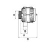 generátor BOSCH F 032 113 295