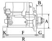 Startér BOSCH F 032 112 822