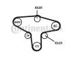 Sada žebrovaných klínových řemenů CONTINENTAL CTAM 6PK1370D1