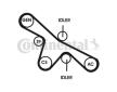 Sada žebrovaných klínových řemenů CONTINENTAL CTAM 6PK1413D2