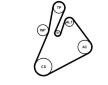 Sada žebrovaných klínových řemenů CONTINENTAL CTAM 7PK1377K1