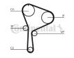 ozubení,sada rozvodového řemene CONTINENTAL CTAM CT1064K1