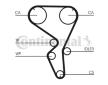 ozubení,sada rozvodového řemene CONTINENTAL CTAM CT1101K1