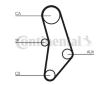 ozubení,sada rozvodového řemene CONTINENTAL CTAM CT520K1