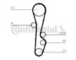 Ozubený řemen CONTINENTAL CTAM CT595