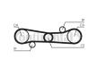 ozubený řemen CONTINENTAL CTAM CT654