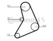 ozubení,sada rozvodového řemene CONTINENTAL CTAM CT687K1