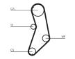 ozubení,sada rozvodového řemene CONTINENTAL CTAM CT745K1