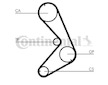 ozubení,sada rozvodového řemene CONTINENTAL CTAM CT749K1