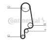 ozubení,sada rozvodového řemene CONTINENTAL CTAM CT799K1