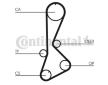ozubení,sada rozvodového řemene CONTINENTAL CTAM CT828K1