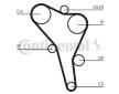 ozubení,sada rozvodového řemene CONTINENTAL CTAM CT867K3