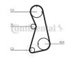 ozubení,sada rozvodového řemene CONTINENTAL CTAM CT872K2