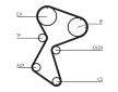 ozubený řemen CONTINENTAL CTAM CT966