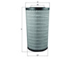 Vzduchový filtr KNECHT LX 3753