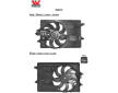 Ventilátor chladenia motora VAN WEZEL 1828747