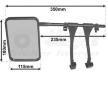 Vnější zpětné zrcátko VAN WEZEL 6430