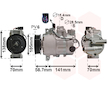 Kompresor, klimatizace VAN WEZEL 0300K279