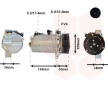 Kompresor, klimatizace VAN WEZEL 0600K408