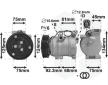 Kompresor, klimatizace VAN WEZEL 2700K219