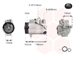 Kompresor, klimatizace VAN WEZEL 3001K714