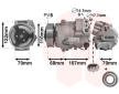 Kompresor, klimatizace VAN WEZEL 3700K594