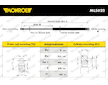 Pneumatická pružina, zavazadlový / nákladový prostor MONROE ML5022