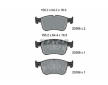Souprava brzd, koutocova brzda TEXTAR 2055601-3034-00
