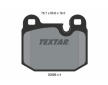 Souprava brzd, koutocova brzda TEXTAR 2058805-0116-00