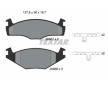 Souprava brzd, koutocova brzda TEXTAR 2088710-0106-00