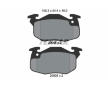 Souprava brzd, koutocova brzda TEXTAR 2090602-0298-00