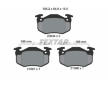 Souprava brzd, koutocova brzda TEXTAR 2109601-0360-00