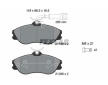 Souprava brzd, koutocova brzda TEXTAR 2113802-0605-00