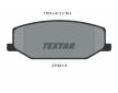 Souprava brzd, koutocova brzda TEXTAR 2114202-2373-00