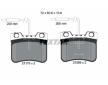 Souprava brzd, koutocova brzda TEXTAR 2117902-0385-00