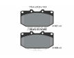 Souprava brzd, koutocova brzda TEXTAR 2130701-1395-00