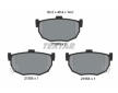 Souprava brzd, koutocova brzda TEXTAR 2155301-1343-00