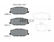 Souprava brzd, koutocova brzda TEXTAR 2156801-2373-00