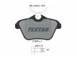 Souprava brzd, koutocova brzda TEXTAR 2160601-0469-00