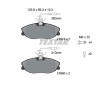 Souprava brzd, koutocova brzda TEXTAR 2167403-0787-00