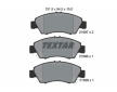 Souprava brzd, koutocova brzda TEXTAR 2169701-0609-00