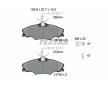 Souprava brzd, koutocova brzda TEXTAR 2172402-0786-00