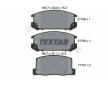 Souprava brzd, koutocova brzda TEXTAR 2175901-1497-00