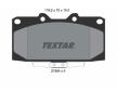 Sada bŕzd, Kotúčová brzda TEXTAR 2185401-1395-00