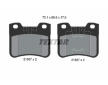 Souprava brzd, koutocova brzda TEXTAR 2185701-0385-00