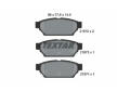 Souprava brzd, koutocova brzda TEXTAR 2187202-1040-00