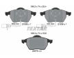 Souprava brzd, koutocova brzda TEXTAR 2193801-0576-00