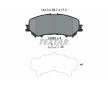 Souprava brzd, koutocova brzda TEXTAR 2206503-2742-00